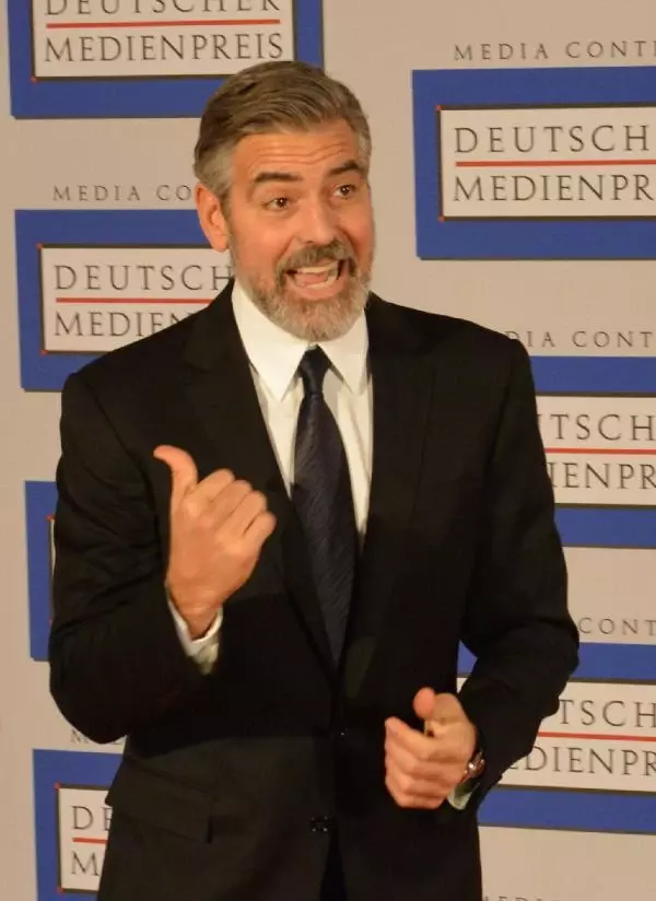 George Clooney'e Alman Medya Ödülü Verildi George Clooney'e Alman Medya Ödülü Verildi