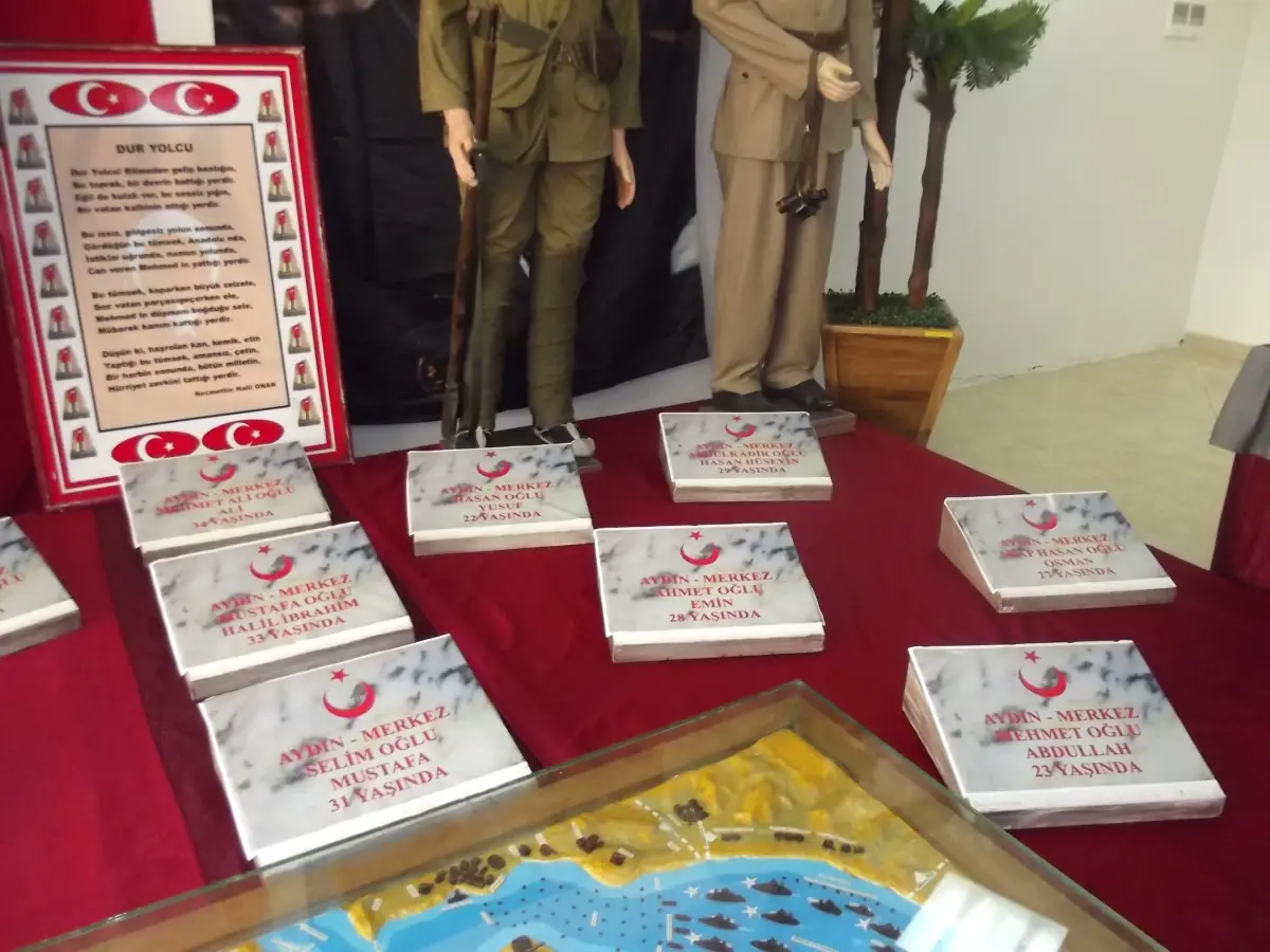 Gezici Çanakkale Müzesi İkinci Kez Aydın'a Geldi