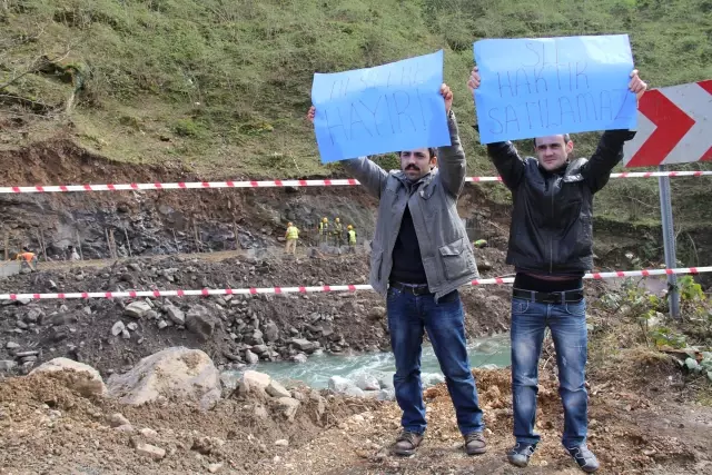 Giresun'da Hes Eylemi Giresun'da Hes Eylemi