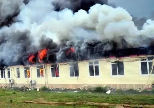 Fethiye'de Lisenin Ek Binasında Çıkan Yangın - Haberler