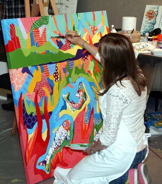 Sanko Sanat Galerisi 2. Ressamlar Buluşması