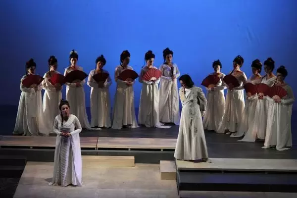 Mersin'de 'Madama Butterfly' Kapalı Gişe Sahnelendi Mersin'de 'Madama Butterfly' Kapalı Gişe Sahnelendi
