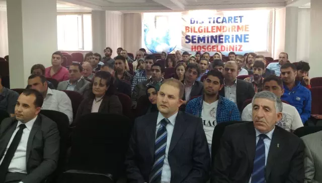 Daib Muş'ta İhracatın Artması İçin Seminer Düzenledi