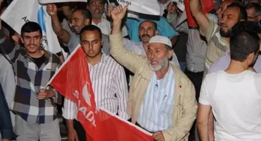 Mısır Büyükelçiliği Önünde Mısır Büyükelçiliği Önünde