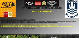Bodrum'da Güvenli Motosiklet Sürücüsü Semineri