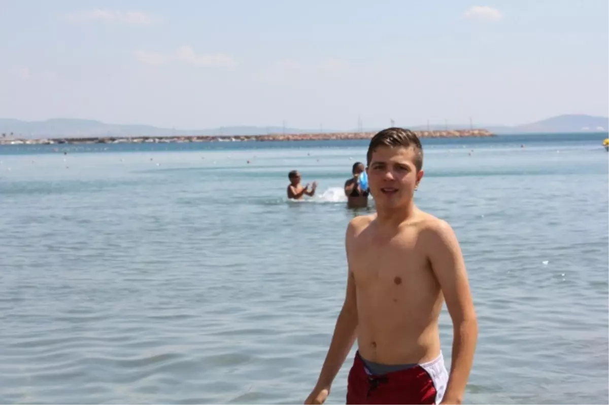 candarli da hava sicak su soguk haberler