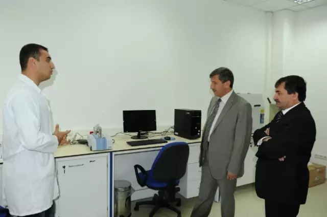 Vali Yılmaz Dpü'de İncelemelerde Bulundu