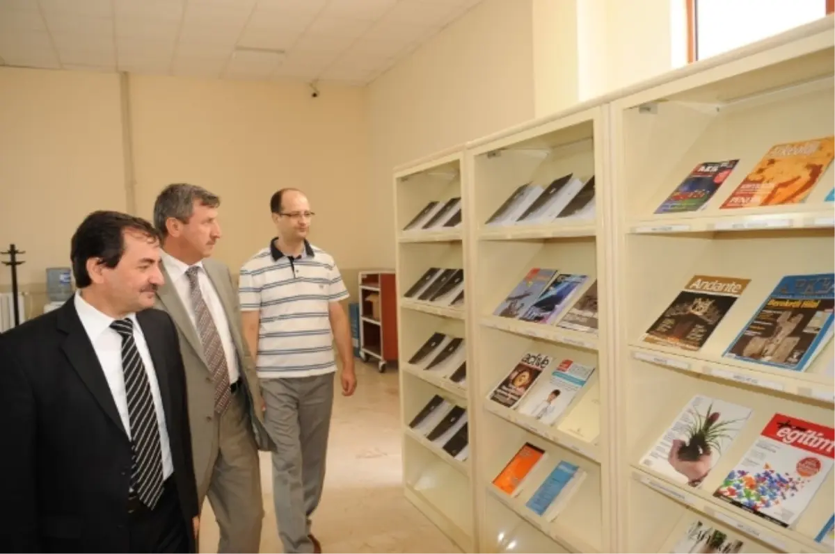 Vali Yılmaz Dpü'de İncelemelerde Bulundu