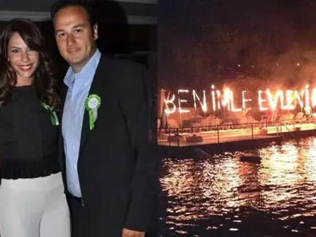 Beşerler'e Romantik Evlilik Teklifi Beşerler'e Romantik Evlilik Teklifi
