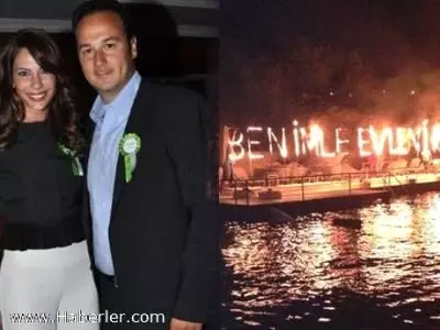 Beşerler'e Romantik Evlilik Teklifi Beşerler'e Romantik Evlilik Teklifi