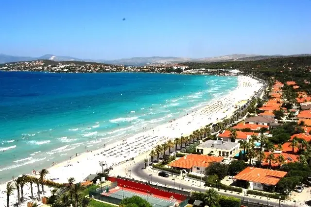 Çeşme'de Dev Arıtma Tesisi Kuruldu Çeşme'de Dev Arıtma Tesisi Kuruldu