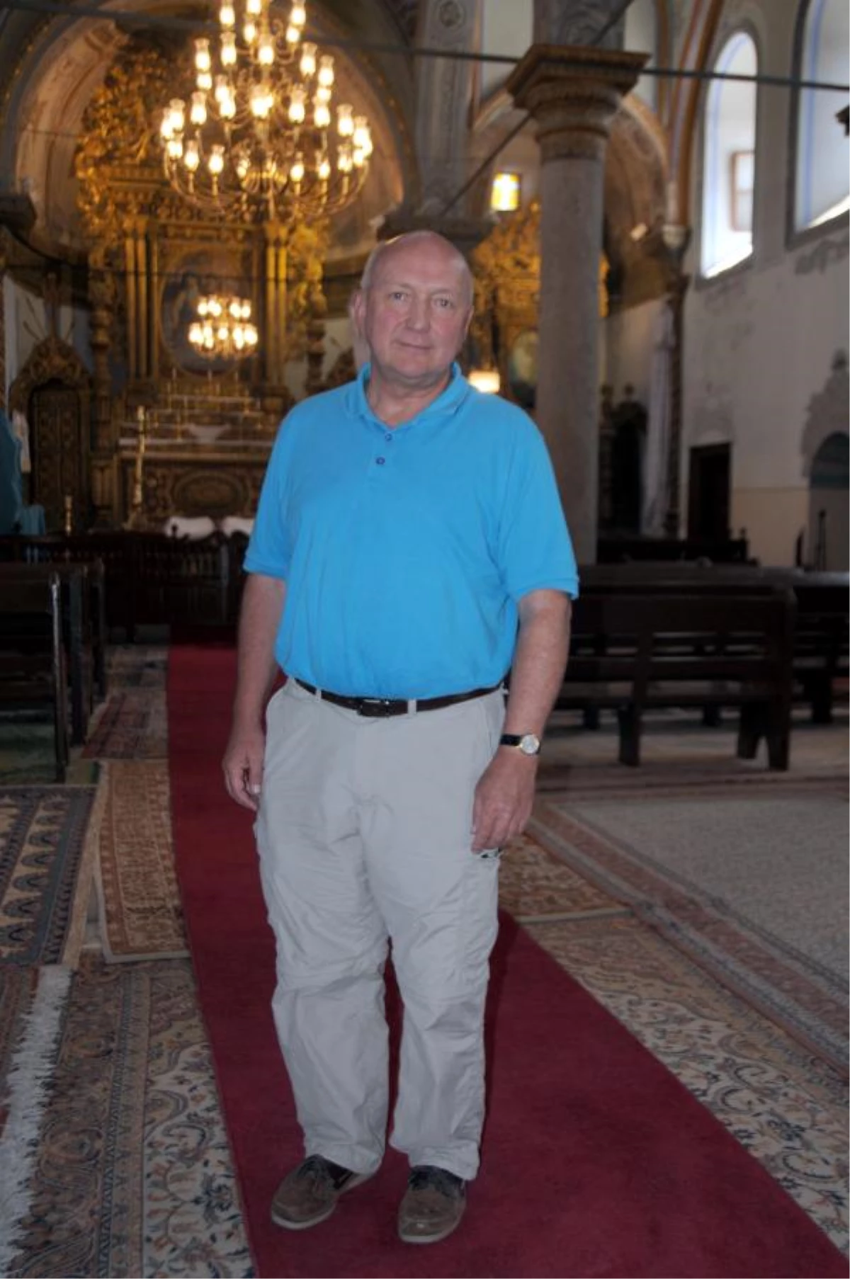 İngiltere Büyükelçisi'nden Kayseri'de Kilise Ziyareti