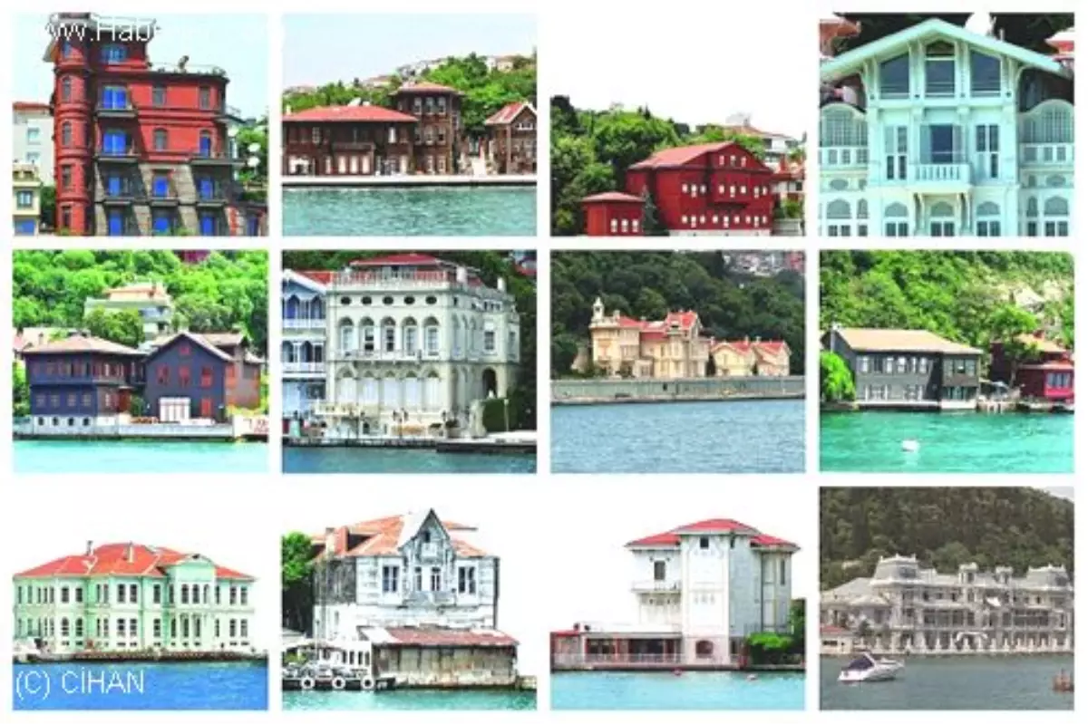 İstanbul'un En Ünlü 100 Yalısı