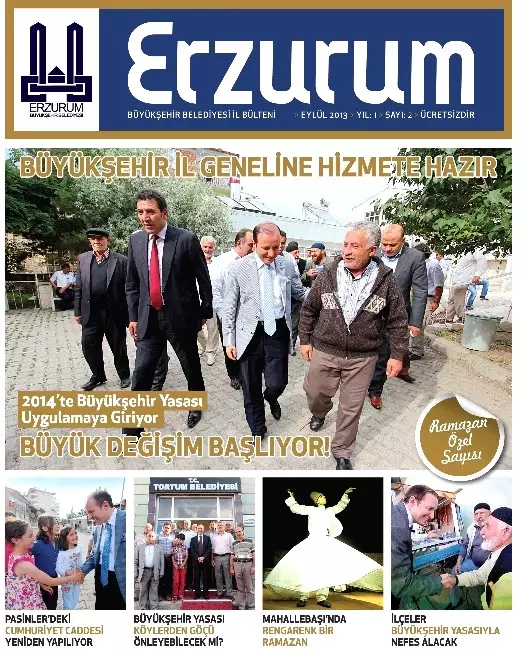 Büyükşehir Bülteni'nin Ramazan Özel Sayısı Çıktı Büyükşehir Bülteni'nin Ramazan Özel Sayısı Çıktı