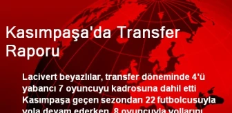 Kasımpaşa'da Transfer Raporu