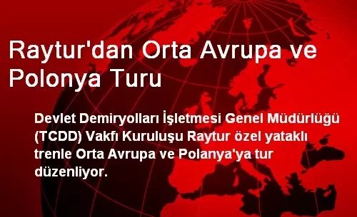 Raytur'dan Orta Avrupa ve Polonya Turu Raytur'dan Orta Avrupa ve Polonya Turu