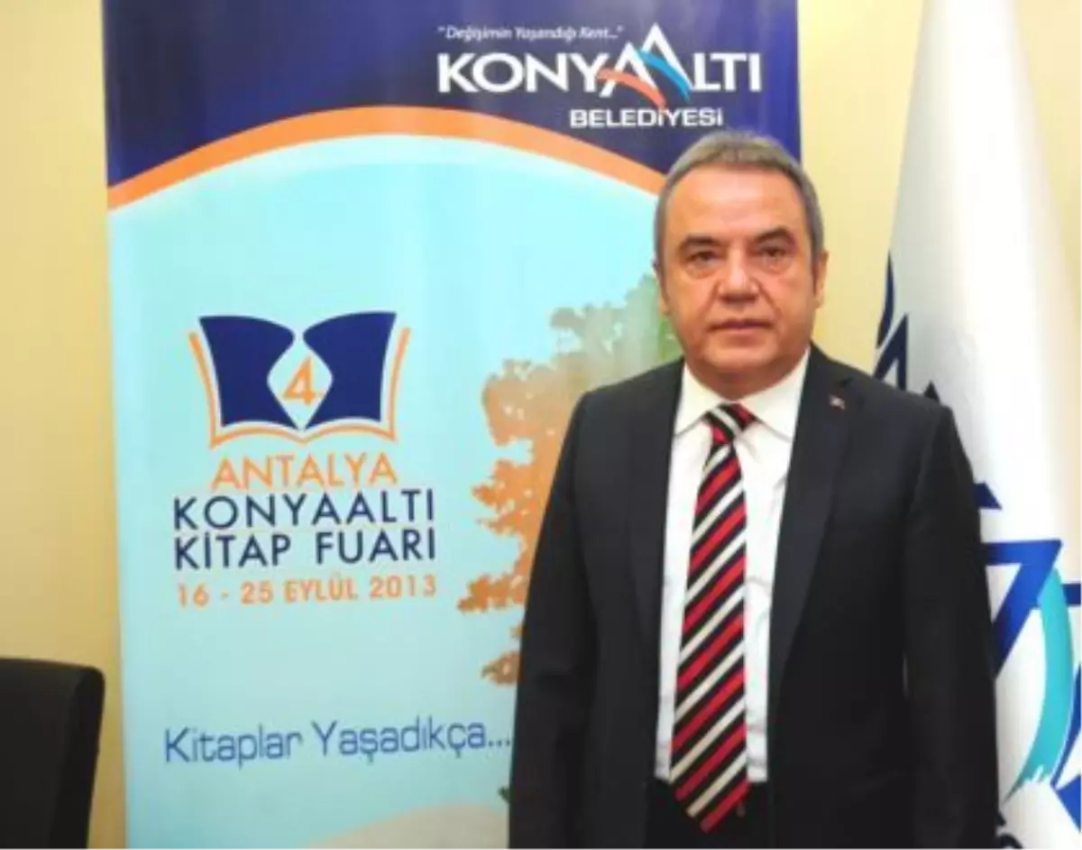 Konyaaltı Kitap Fuarı 16 Eylül'de Cam Piramit'te Kapılarını Açıyor