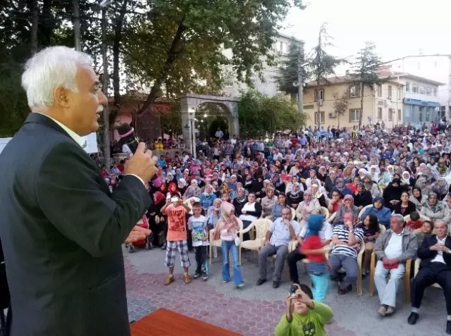 Nihat Hatipoğlu Orhanelililerle Buluştu Nihat Hatipoğlu Orhanelililerle Buluştu