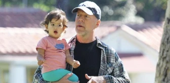 Bruce Willis ve Kızının Eğlenceli Günü