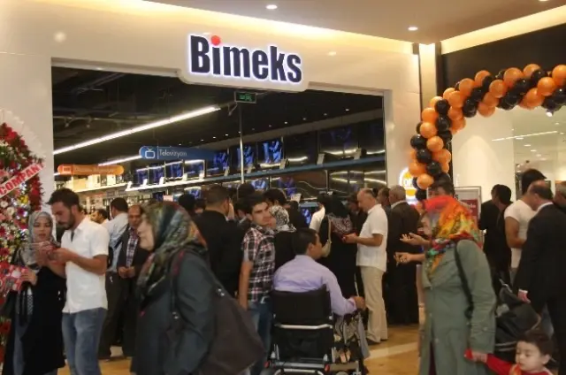 bimeks sanliurfa da 2 magazasini acti