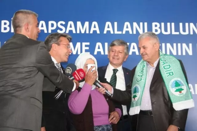 Bakan Yıldırım, Gümüşhane'de Baz İstasyonu Açılış Törenine Katıldı Bakan Yıldırım, Gümüşhane'de Baz İstasyonu Açılış Törenine Katıldı