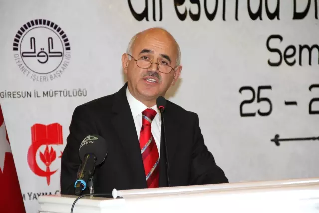 Giresun'un Dini ve Kültürel Hayatı Sempozyumla Ele Alındı