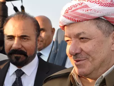 Barzani ve Perver Diyarbakır'a Geldi Barzani ve Perver Diyarbakır'a Geldi
