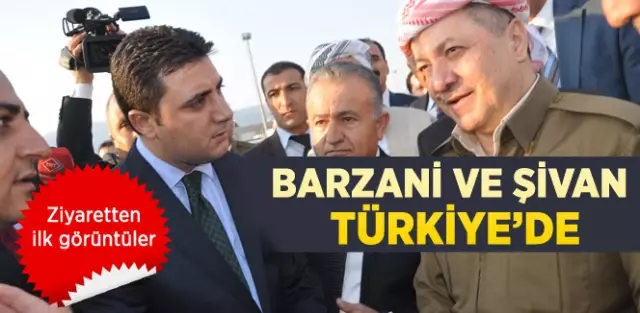 Barzani ve Perver Diyarbakır'a Geldi Barzani ve Perver Diyarbakır'a Geldi