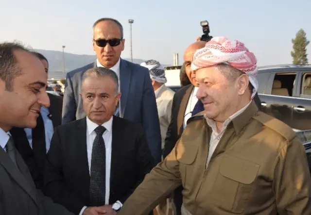 Mesut Barzani ve Şivan Perver Türkiye'ye Giriş Yaptı Mesut Barzani ve Şivan Perver Türkiye'ye Giriş Yaptı