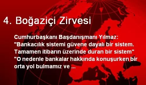 4. Boğaziçi Zirvesinde Bankacılık Ele Alındı