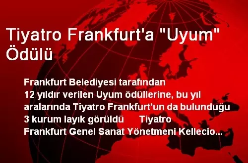 Tiyatro Frankfurt'a Tiyatro Frankfurt'a