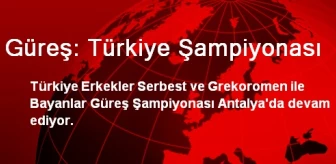 Güreş: Türkiye Şampiyonası