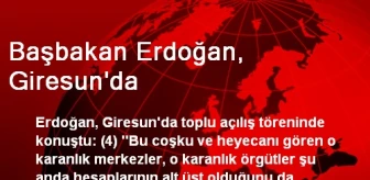 Başbakan Erdoğan, Giresun'da