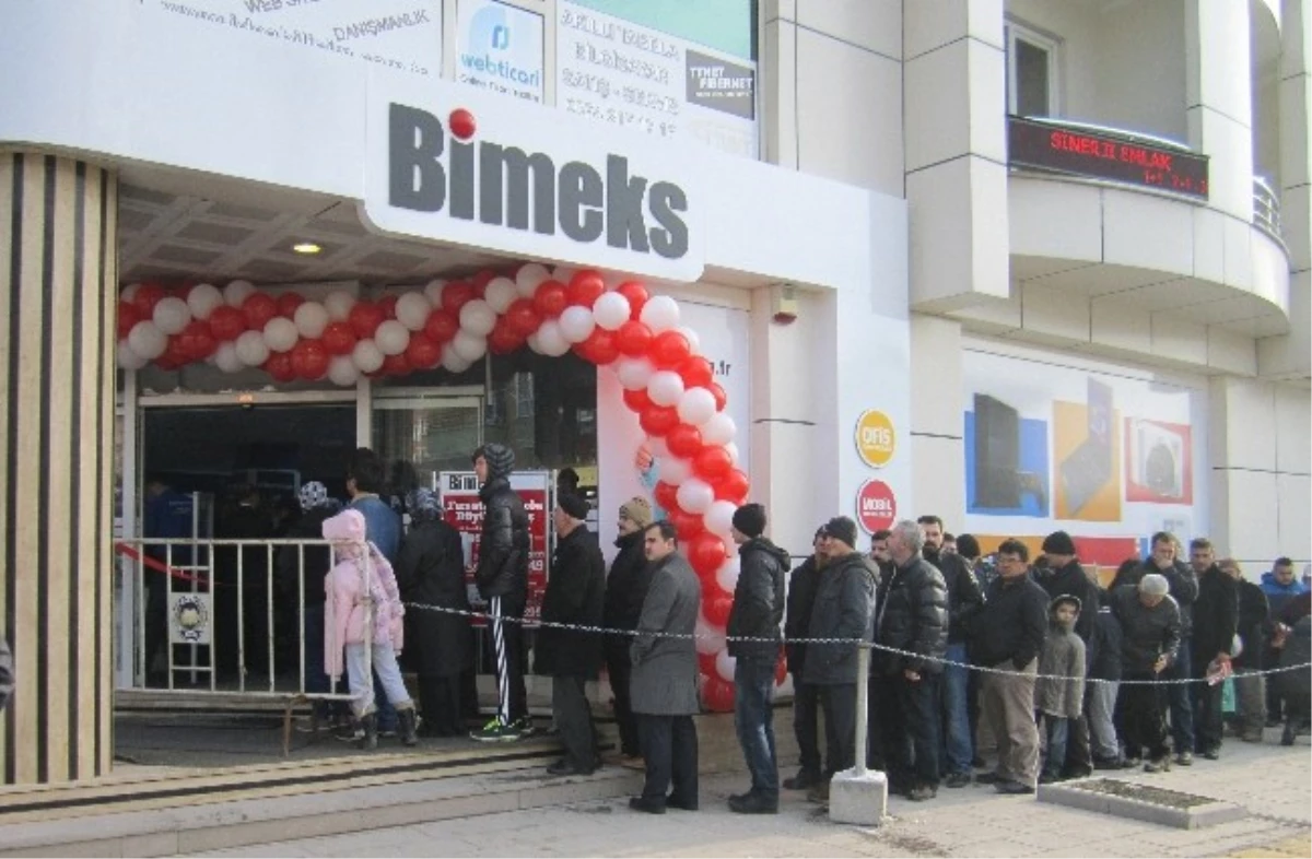 Bolu'da Bimeks Mağazası Açıldı
