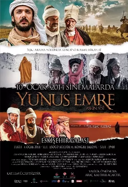 Yunus Emre-Aşkın Sesi' Filminin İlk Galası Eskişehir'de Yunus Emre-Aşkın Sesi' Filminin İlk Galası Eskişehir'de
