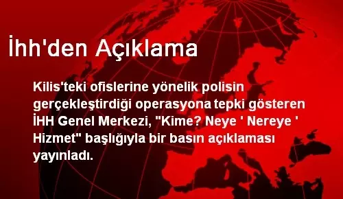 İHH Baskınını Yapan Polislere Soruşturma Haberler