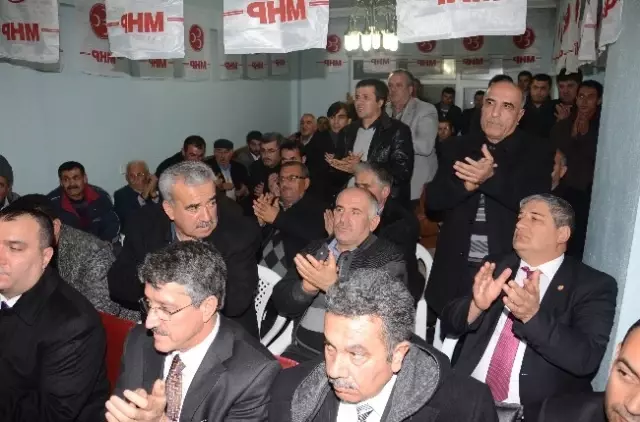 MHP'li Öztürk, Elbistan İlçe Teşkilatını Ziyaret Etti