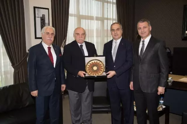Sanayi ve Ticaret Eski Bakanı Ali Coşkun Satso'yu Ziyaret Etti