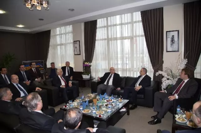 Sanayi ve Ticaret Eski Bakanı Ali Coşkun Satso'yu Ziyaret Etti