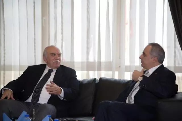 Sanayi ve Ticaret Eski Bakanı Ali Coşkun Satso'yu Ziyaret Etti