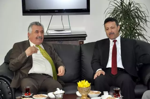 Sadak, Rektörü Ziyaret Etti Sadak, Rektörü Ziyaret Etti