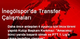 İnegölspor'da Transfer Çalışmaları