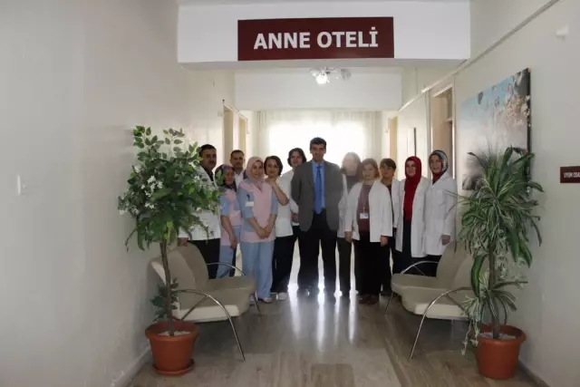 Uşak Devlet Hastanesi'nde 'Anne Oteli' Hizmete Girdi