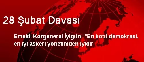28 Şubat Davası
