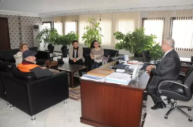 57. Alay Yürüyüş Komitesi'nden Başkan Baysan'a Ziyaret