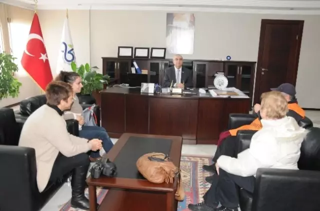 57. Alay Yürüyüş Komitesi'nden Başkan Baysan'a Ziyaret