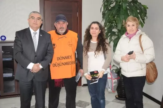 57. Alay Yürüyüş Komitesi'nden Başkan Baysan'a Ziyaret