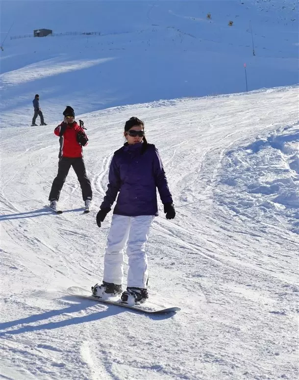 Erciyes горнолыжный комплекс. Максимальная очередь на горнолыжке в Кейсери.