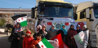 Sinoplu Yardımseverler Suriye'ye 5 Tır Gönderdi