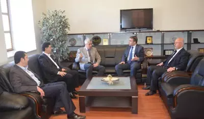 Ensarioğlu DTSO'yu Ziyaret Etti